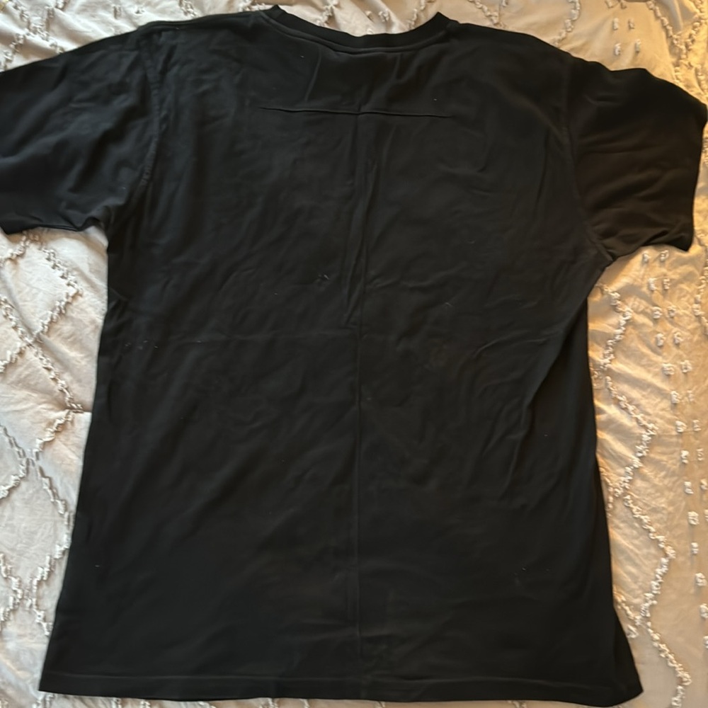 Givenchy Black Graphic Rottweiler Tee with Red & Orange Accents - Picture 4 of 4
